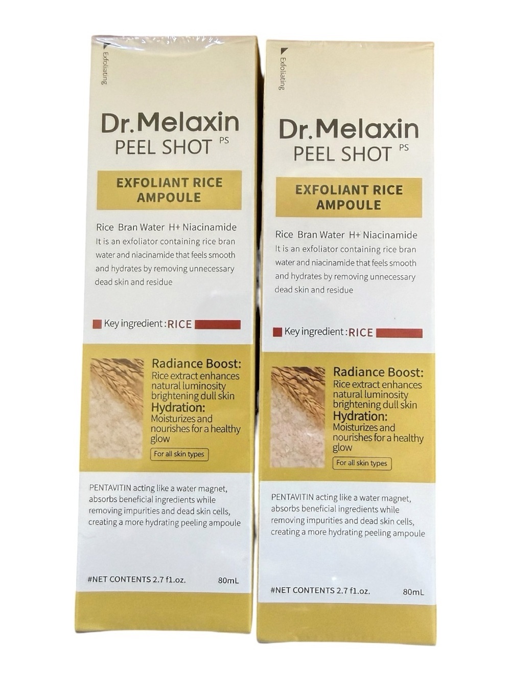 Dr Melaxin White Rice Peel Shot Ampoule